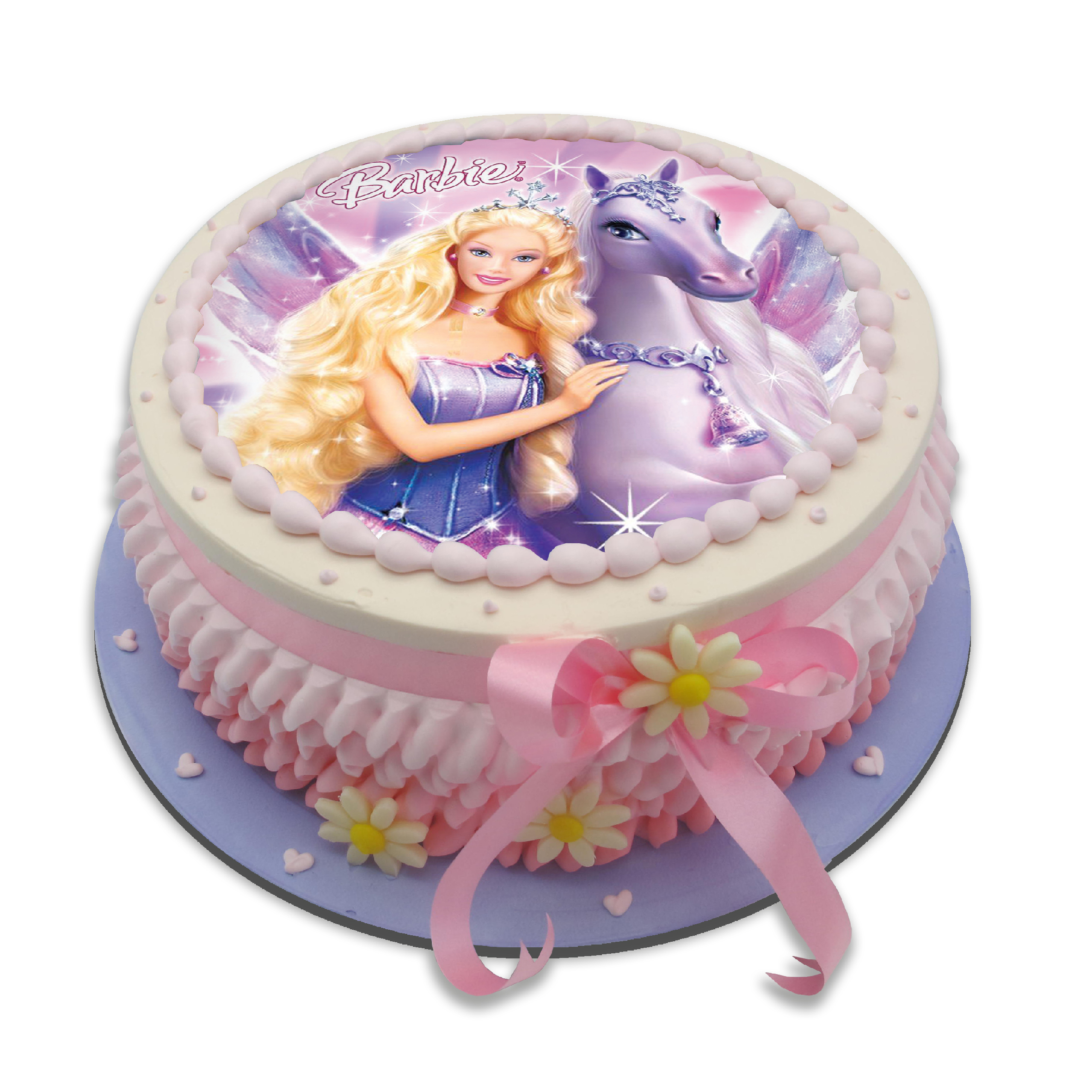 barbie unicorn birthday cake